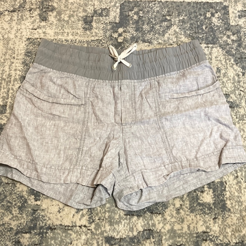 Athleta Cabo linen shorts